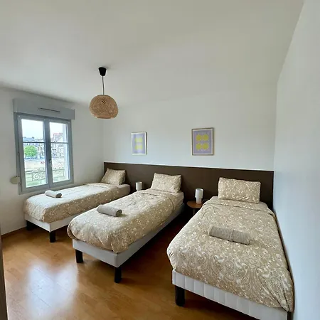 Apartment Des Berges En Rdc Et Parking Prive *
